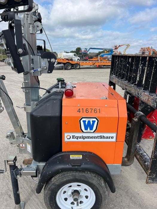 2024 Wanco WLTT-4MM4K Diesel, Deep Sea Controller, Shore Power Plug, Auto Start, (4) 350W LED Floodlights, 4kW Generator, 60 Gal Fuel Tank, 2" Ball, T3