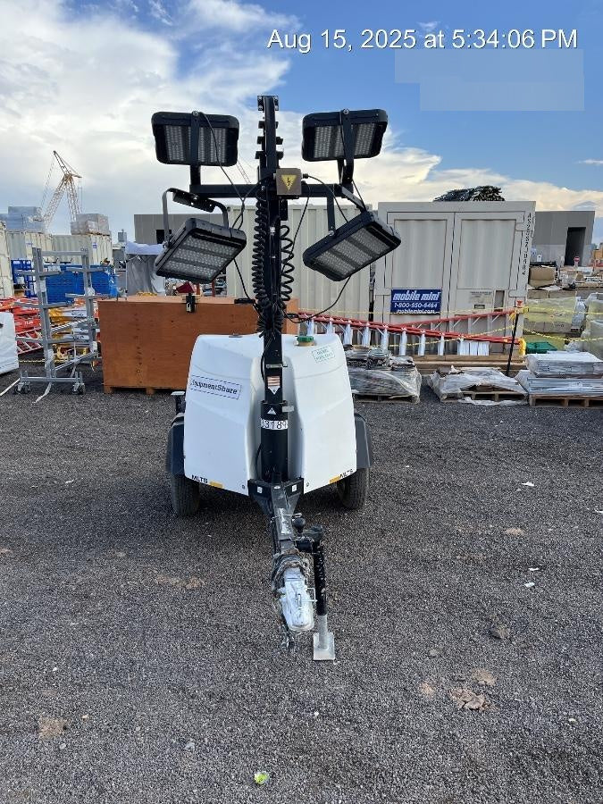 2023 Generac MLT2 Diesel, Flex Switch 120V Input, Powerzone Controller, (4) 320W LED Lights, 4kW Generator, 39.9 Gal Fuel Tank, 2" Ball, T3