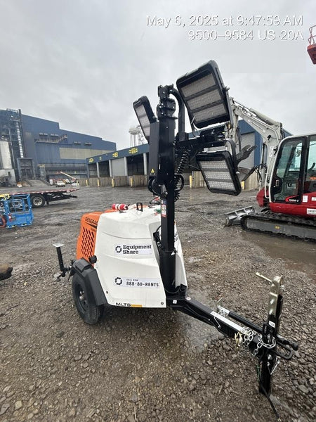 2024 Generac MLT2 Diesel, Flex Switch 120V Input, Powerzone Controller, 
(4) 320W LED Lights, 4kW Generator, 39.9 Gal Fuel Tank, 2" Ball, T3