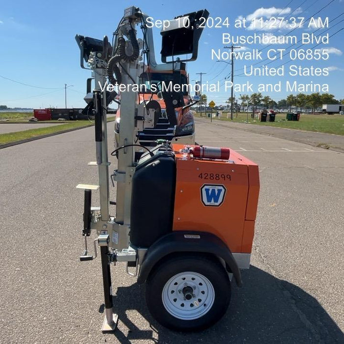 2024 Wanco WLTT-4MM4K Diesel, Deep Sea Controller, Shore Power Plug, Auto Start, (4) 350W LED Floodlights, 4kW Generator, 60 Gal Fuel Tank, 2" Ball, T3