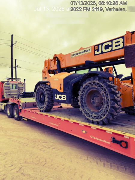 2020 JCB 512-56 Canopy, 74Hp, Solid Tires, Work Lights, Beacon, Aux Hydraulics, Back up Alarm, Lifting Eye, ES Decals