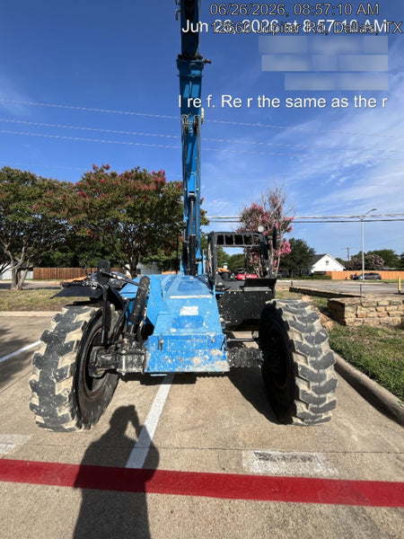 2017 Genie GTH-636 Genie GTH636 Telehandler, 48' Carriage, Solid Tires