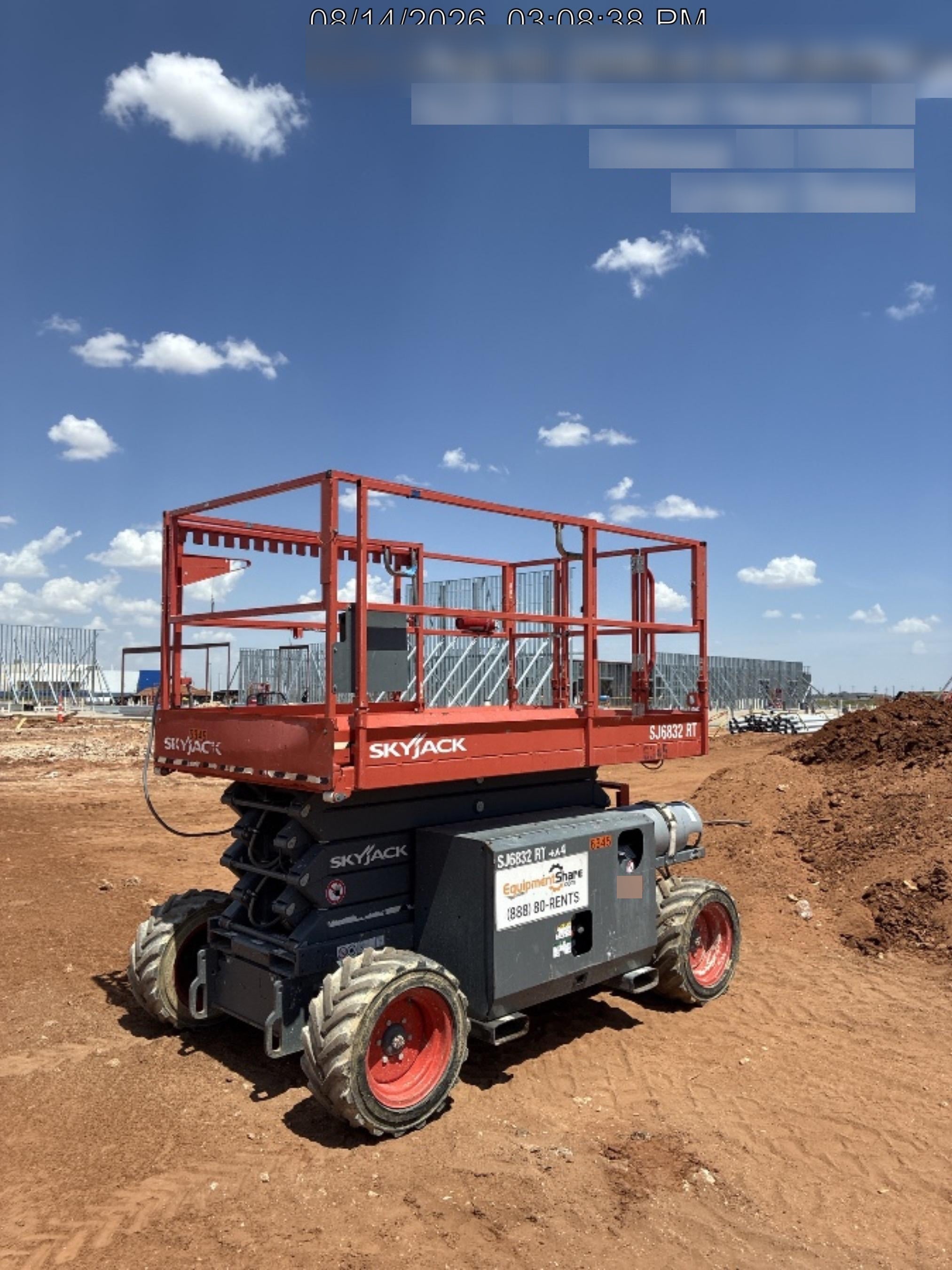2018 SKYJACK SJ6832 RT