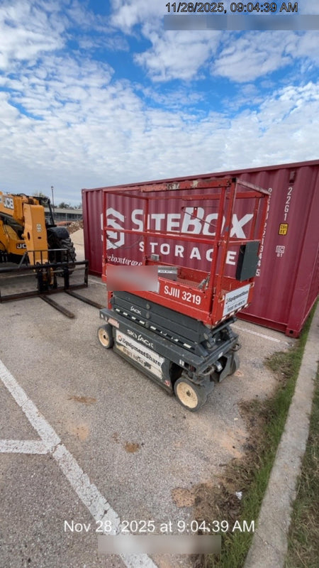 2019 Skyjack SJIII-3219 Standard Options, Trojan Batteries