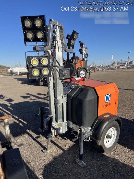 2024 Wanco WLTT-4MM4K Diesel, Deep Sea Controller, Shore Power Plug, Auto Start, (4) 350W LED Floodlights, 4kW Generator, 60 Gal Fuel Tank, 2" Ball, T3