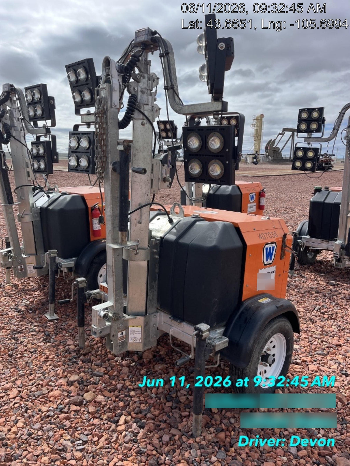 2024 Wanco WLTT-4MM4K Diesel, Deep Sea Controller, Shore Power Plug, Auto Start, (4) 350W LED Floodlights, 4kW Generator, 60 Gal Fuel Tank, 2" Ball, T3