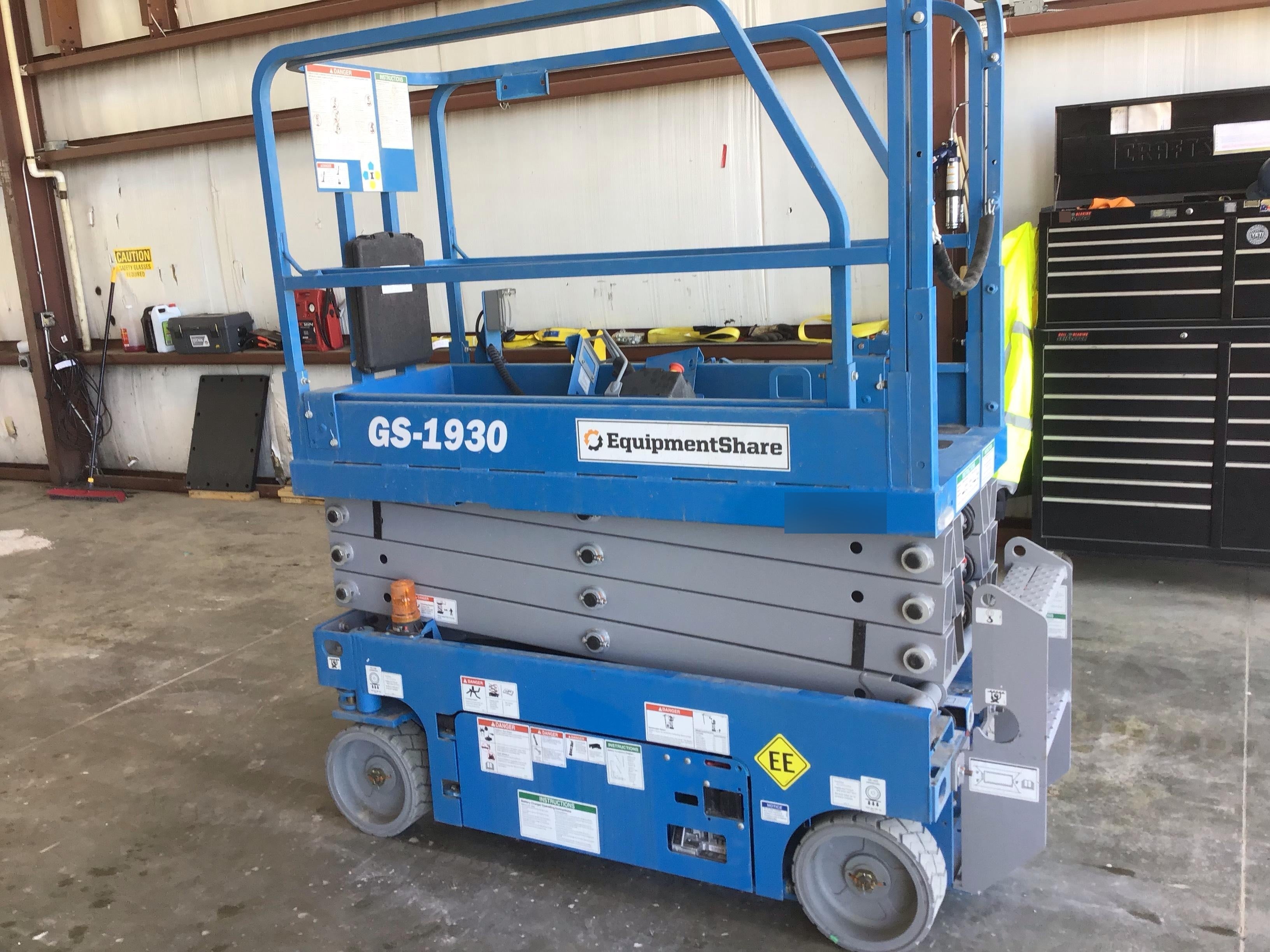 2019 Genie GS-1930 Standard Options, EE Rated