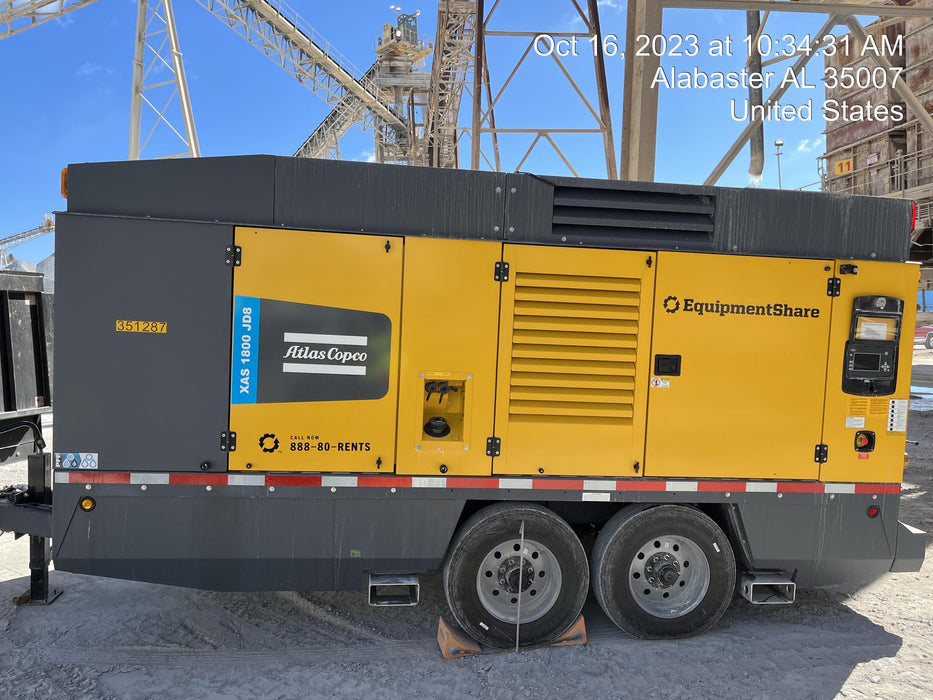 2023 ATLAS COPCO XAS 1800