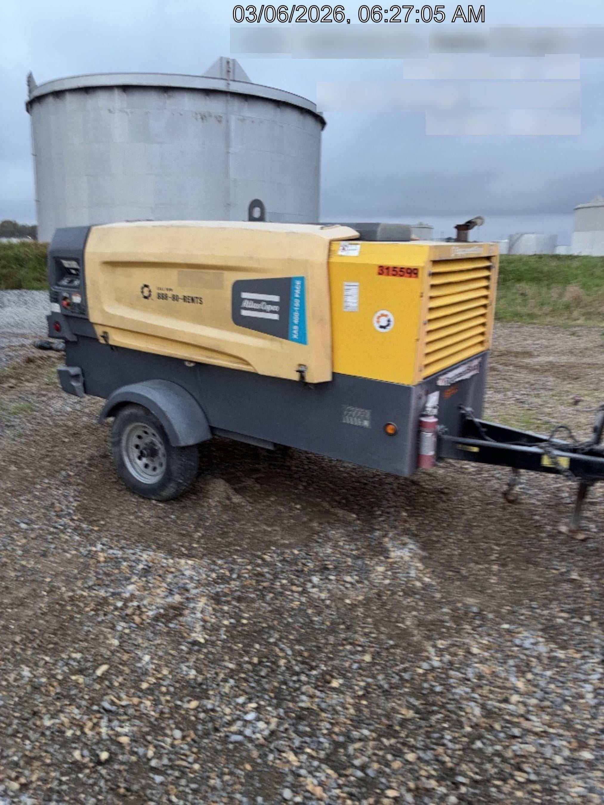 2023 ATLAS COPCO XAS 400-150 PACE