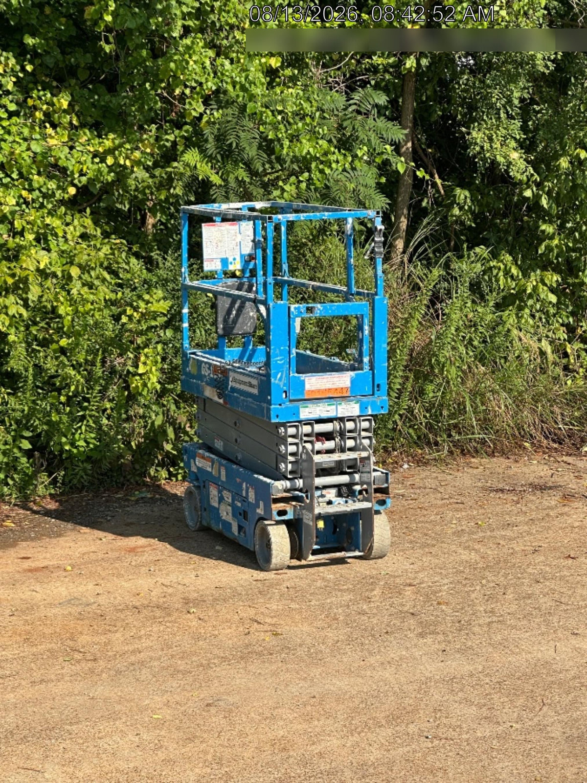 2020 Genie GS-1930 Solid Non Marking Tires, Beacon, Folding rails with half height swing gate