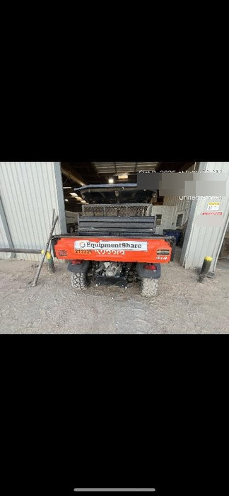 2022 Kubota RTV-X1140W-H Plastic Canopy, Windshield Acrylic Clear, LED Strobe Light, Wire Harness Kit, Back up Alarm