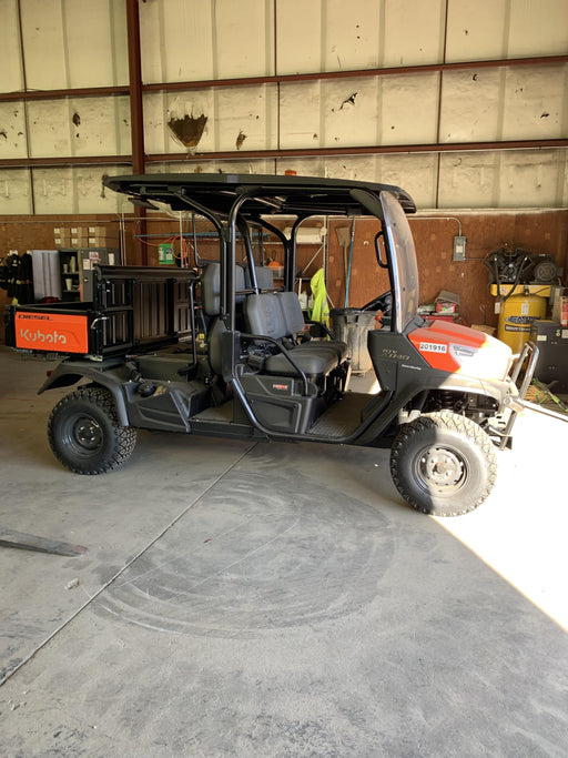 2022 Kubota RTV-X1140W-H Plastic Canopy, Windshield Acrylic Clear, LED Strobe Light, Wire Harness Kit, Back up Alarm