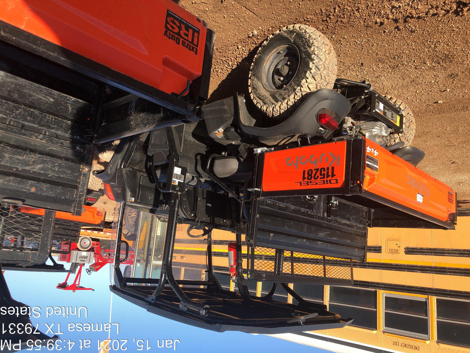 2020 Kubota RTV-X1140W-H Kubota RTVX1140WH 4wd Utility Cart, LED Strobe, Windshield Tempered Glass, Plastic Canopy, Wire Harness Kit, Backup Alarm