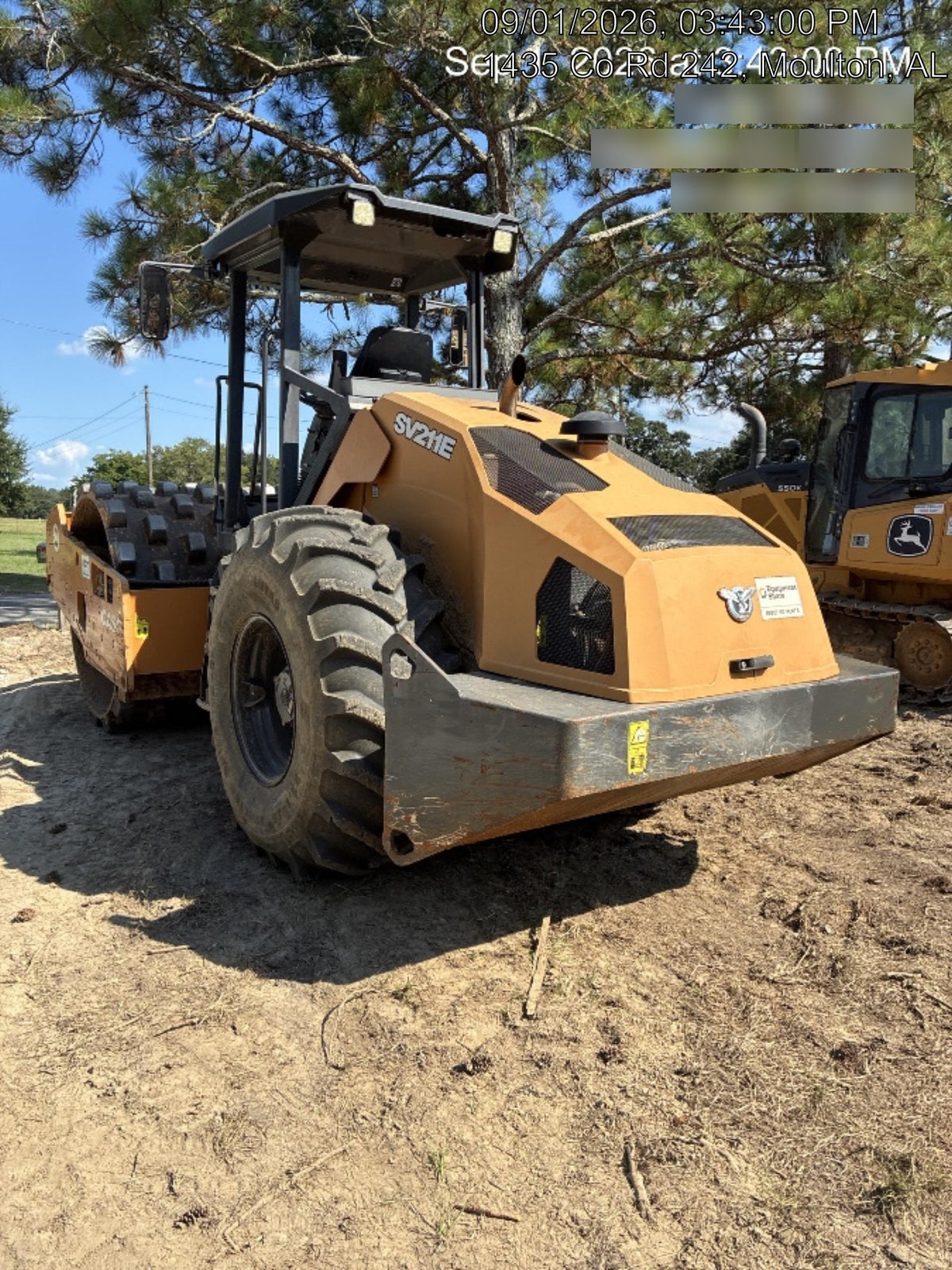 2021 CASE SV211EPF