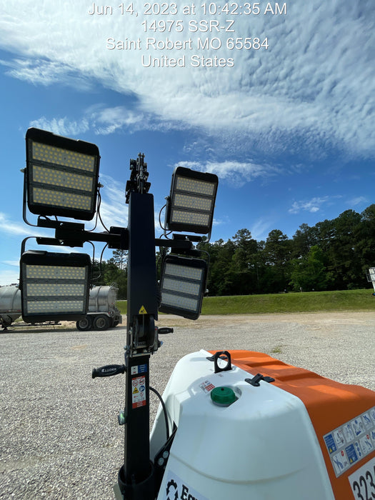 2023 Generac MLT2 Diesel, Flex Switch 120V Input, Powerzone Controller, (4) 320W LED Lights, 4kW Generator, 39.9 Gal Fuel Tank, 2" Ball, T3