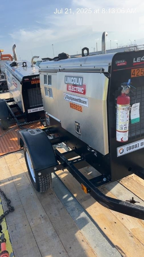 2024 Lincoln Electric LE400 Kubota V1505, Trlr, Cable Rack, Light Kit, ES Decals, T3