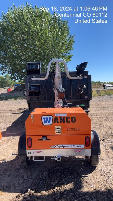 2023 Wanco WLTT-4MM4K Diesel, Deep Sea Controller, Shore Power Plug, Auto Start, (4) 350W LED Floodlights, 4kW Generator, 60 Gal Fuel Tank, 2" Ball, T3