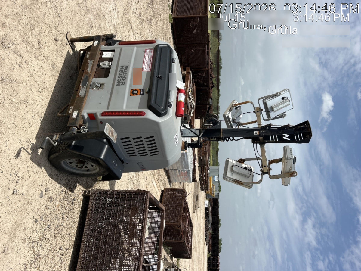 2019 Wacker Neuson LTV6K-LED LTV6K Light Tower, LED 300W, Telematics EQ SH Kubota