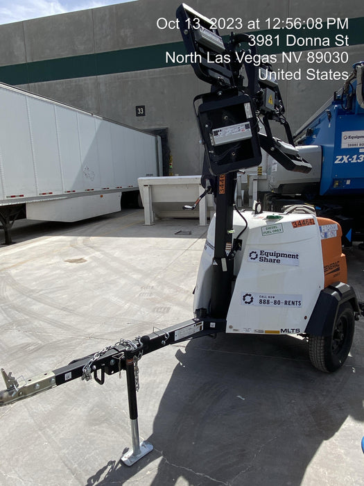 2023 Generac MLT2 Diesel, Flex Switch 120V Input, Powerzone Controller, (4) 320W LED Lights, 4kW Generator, 39.9 Gal Fuel Tank, 2" Ball, T3