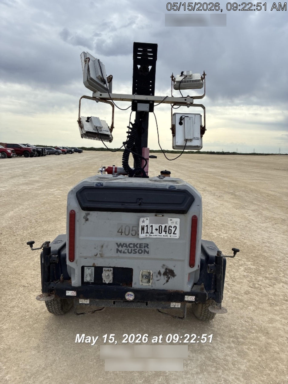 2019 Wacker Neuson LTV6K-LED LTV6K Light Tower, LED 300W, Telematics EQ SH Kubota
