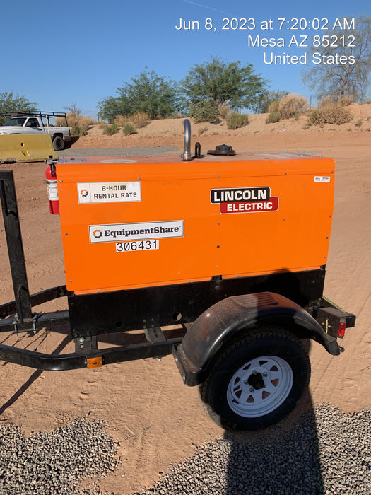 2023 Lincoln Electric LE400 Kubota V1505, Trlr, Cable Rack, Light Kit, ES Decals, T3