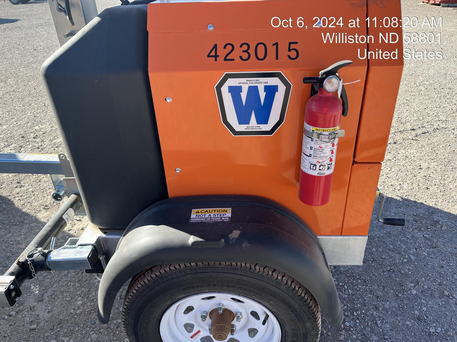 2024 Wanco WLTT-4MM4K Diesel, Deep Sea Controller, Shore Power Plug, Auto Start, (4) 350W LED Floodlights, 4kW Generator, 60 Gal Fuel Tank, 2" Ball, T3