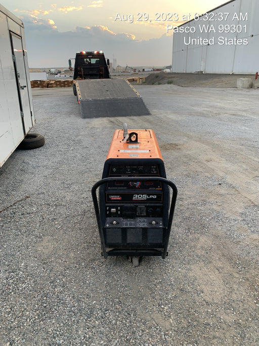 2021 Lincoln Electric Ranger 305 LPG LPG One-Pak (includes undercarriage, tank holder & tank strap) ORANGE