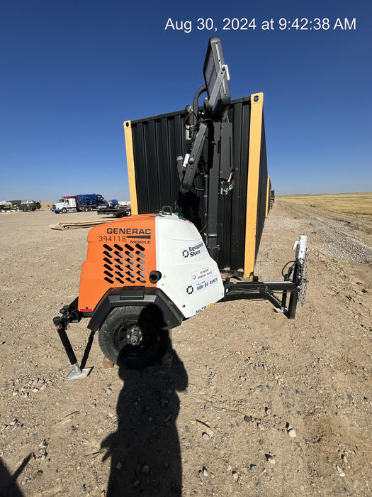 2024 Generac MLT2 Diesel, Flex Switch 120V Input, Powerzone Controller, 
(4) 320W LED Lights, 4kW Generator, 39.9 Gal Fuel Tank, 2" Ball, T3