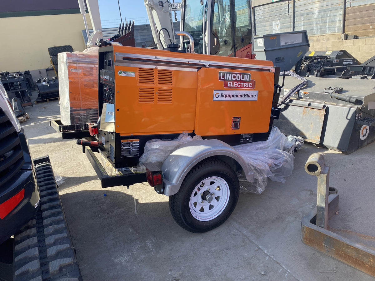 2022 Lincoln Electric LE400 Kubota V1505, Trlr, Cable Rack, Light Kit, ES Decals, T3