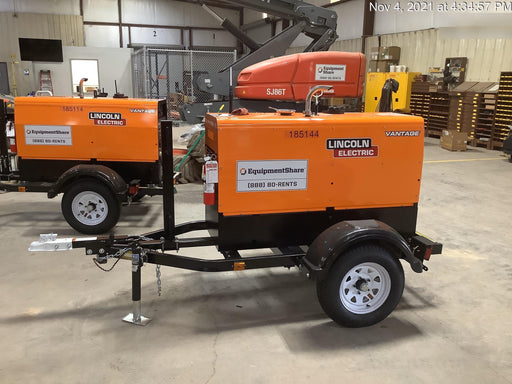 2021 Wacker Neuson GP6600A Standard 6.6kW Generator, Includes Wheel Kit. P/N: 5100042220