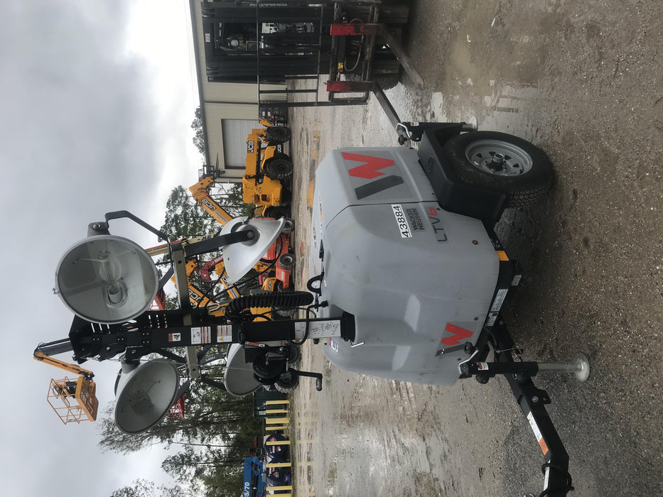 2019 Wacker Neuson LTV6L-MH Wacker Neuson LTV6L Mobile Light Tower w/Fuel Level Sensor Installed