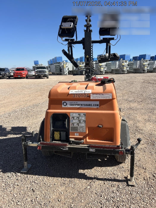 2023 Generac MLT2 Diesel, Flex Switch 120V Input, Powerzone Controller, 
(4) 320W LED Lights, 4kW Generator, 39.9 Gal Fuel Tank, 2" Ball, T3