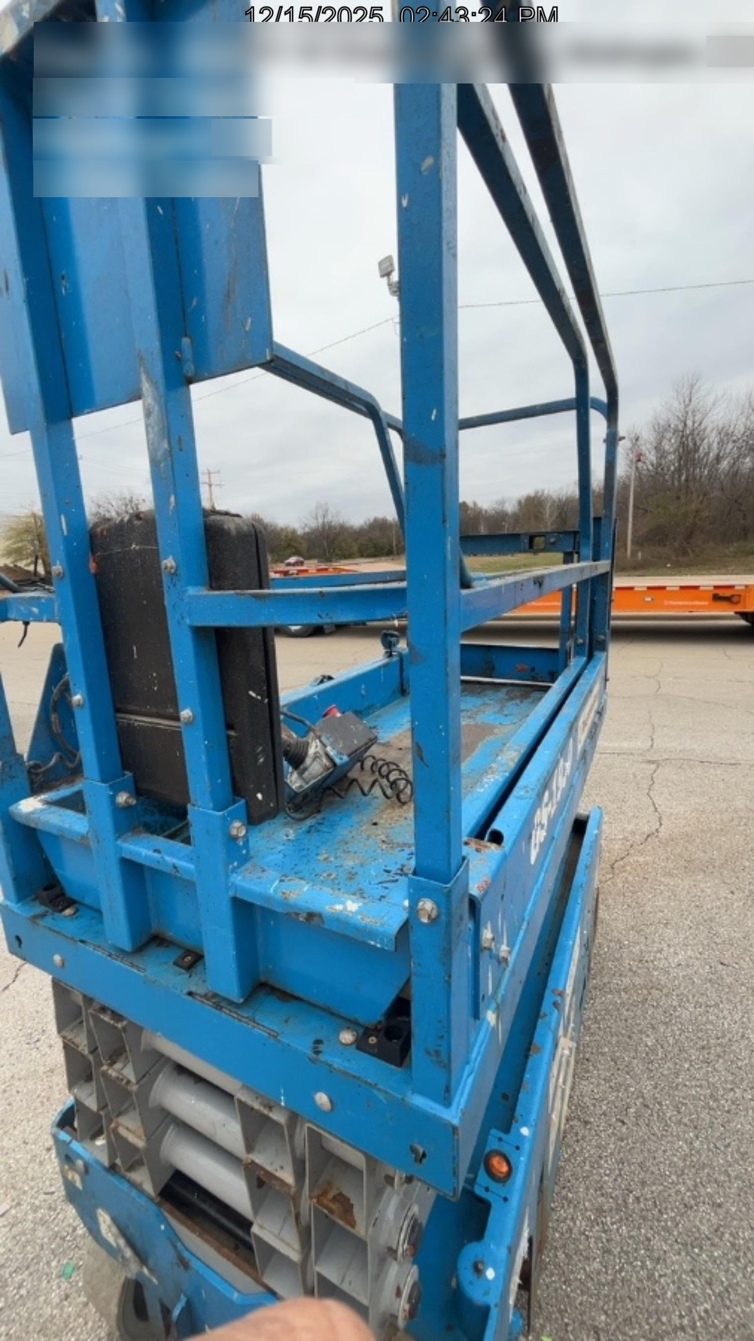 2020 Genie GS-1930 Solid Non Marking Tires, Beacon, Folding rails with half height swing gate