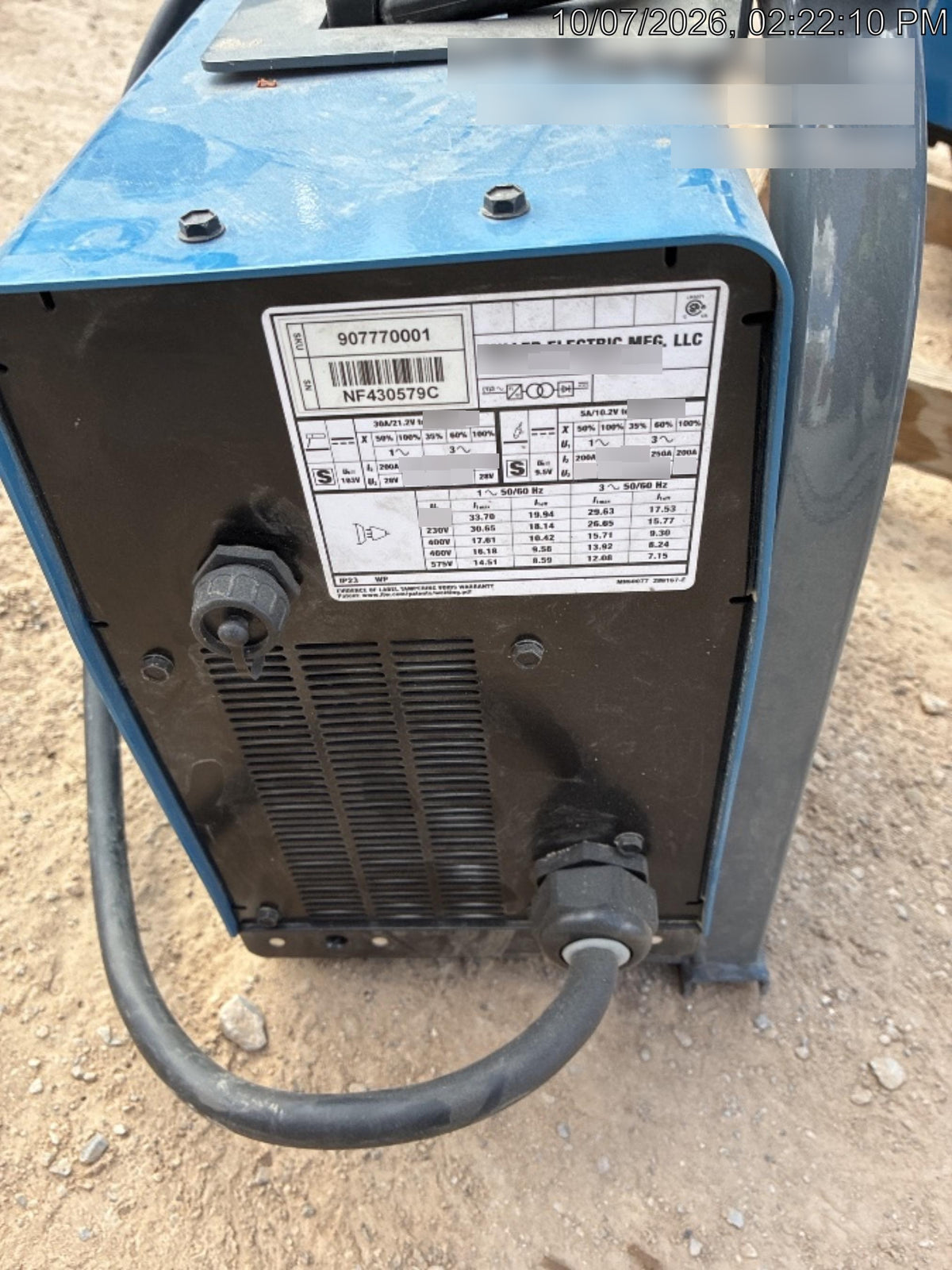 2025 MILLER ELECTRIC CST-282