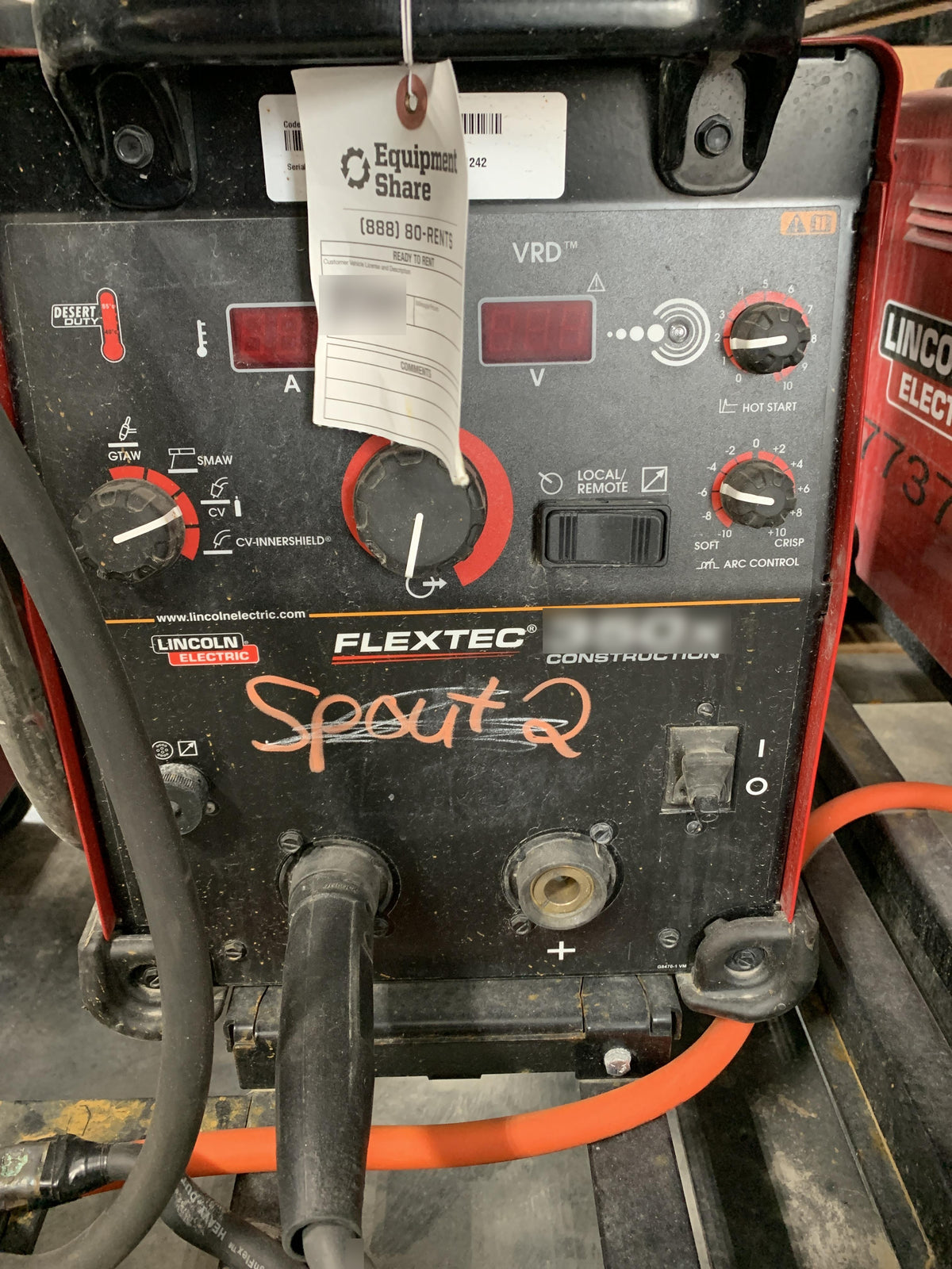 2020 LINCOLN ELECTRIC FLEXTEC 350X