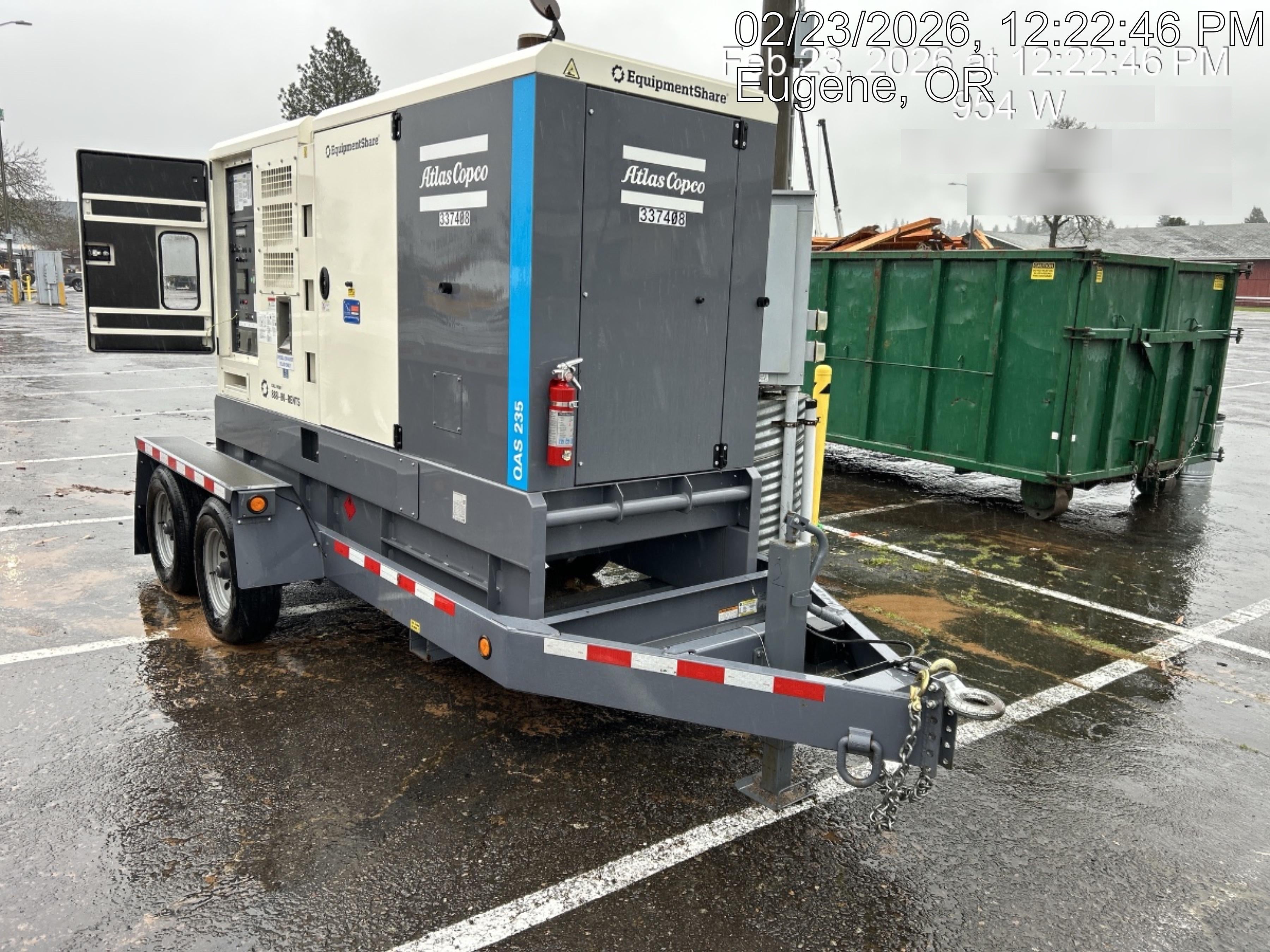 2023 ATLAS COPCO QAS 235