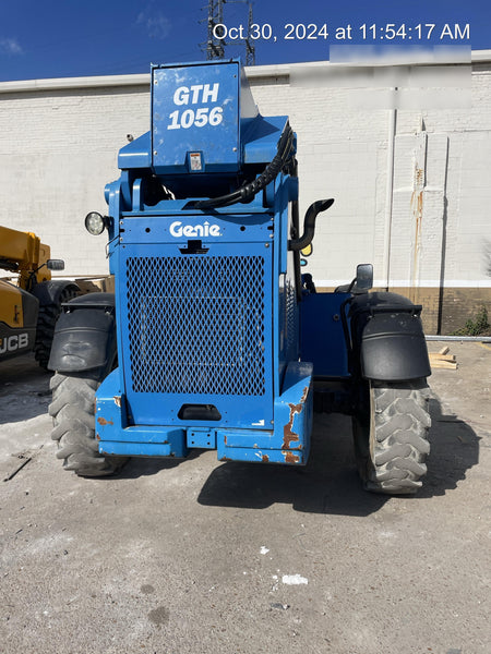 2019 Genie GTH-1056 Cab/Heat/AC, FF Tires, LED Work Lights, Beacon 60" QA Carriage, 60" Forks
