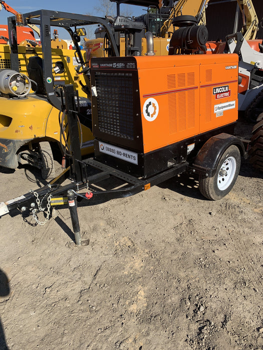 2021 Lincoln Electric Vantage 549X Ready Pak 3, ORANGE (includes trailer, cable rack, fender light kit)