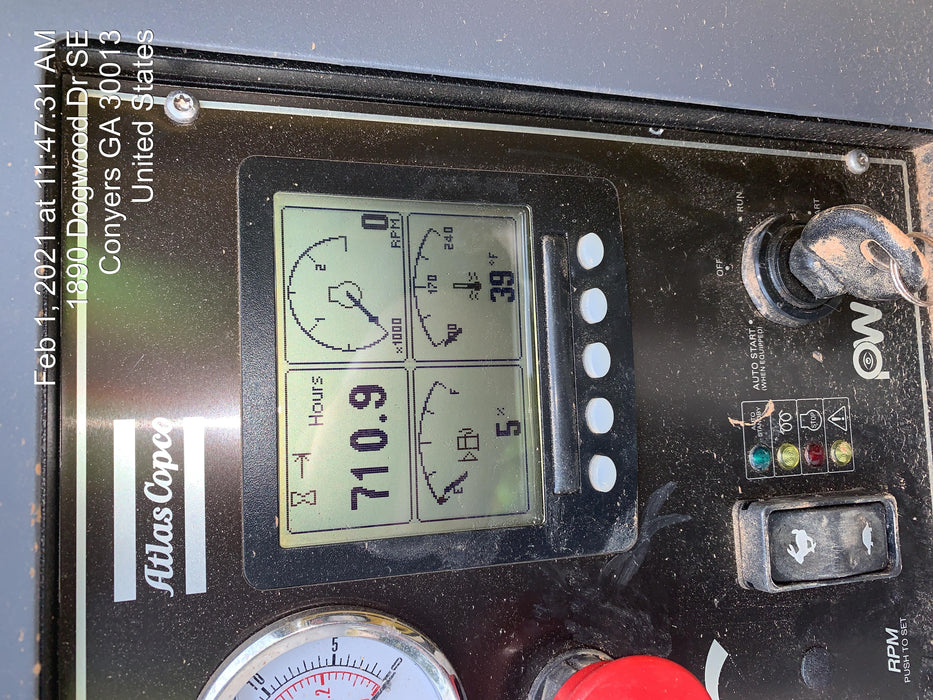 2020 ATLAS COPCO PAS 100 HF CS Enclosed