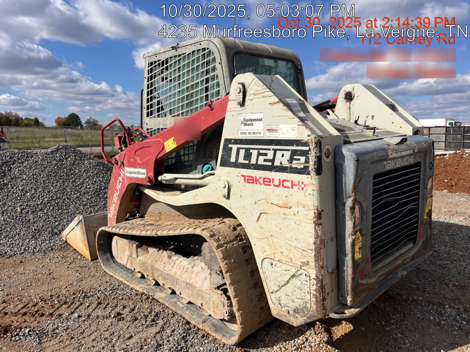 2020 Takeuchi TL12R2-CR Cab/Heat/Air, 111hp, Hydraulic QC