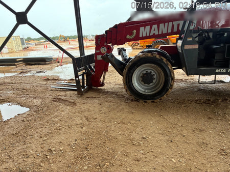 2018 Manitou MTA10055 MTA10055 - 74 HP T4, Canopy, Worklights/Strobe, Beacon, 66" Carriage, 60" Forks, Solid Tires, Lift Hook, Aux Hydraulics