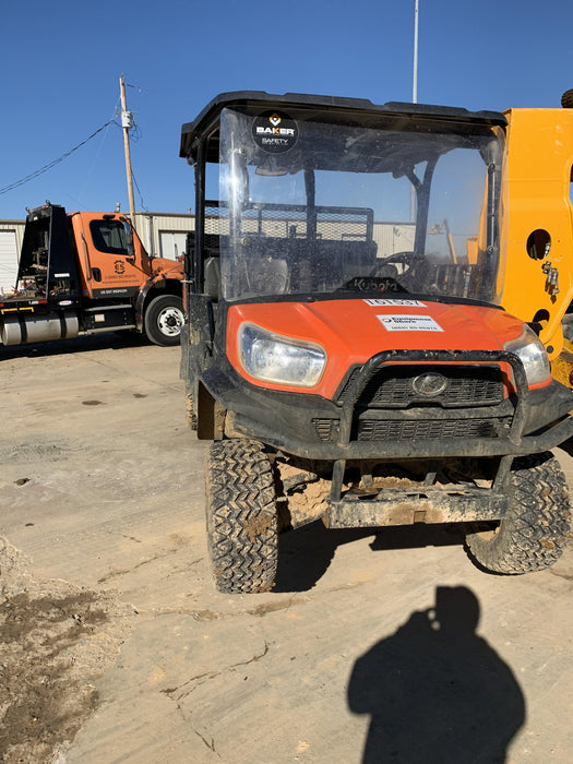 2021 Kubota RTV-X1140W-H Plastic Canopy, Windshield Acrylic Clear, LED Strobe Light, Wire Harness Kit, Back up Alarm
