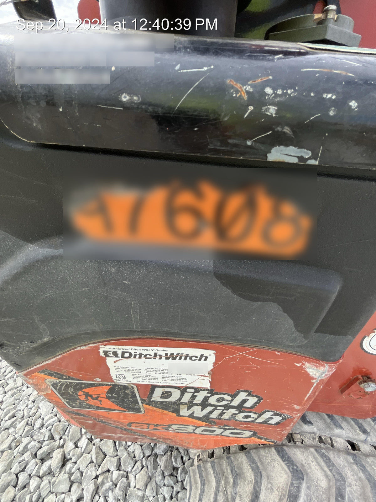 2020 DITCH WITCH SK800A