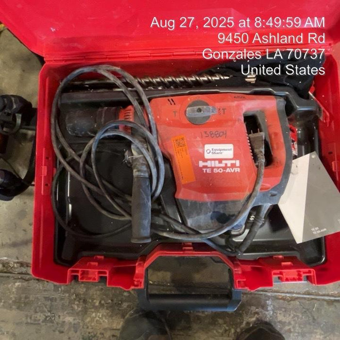 2021 HILTI TE 50-AVR