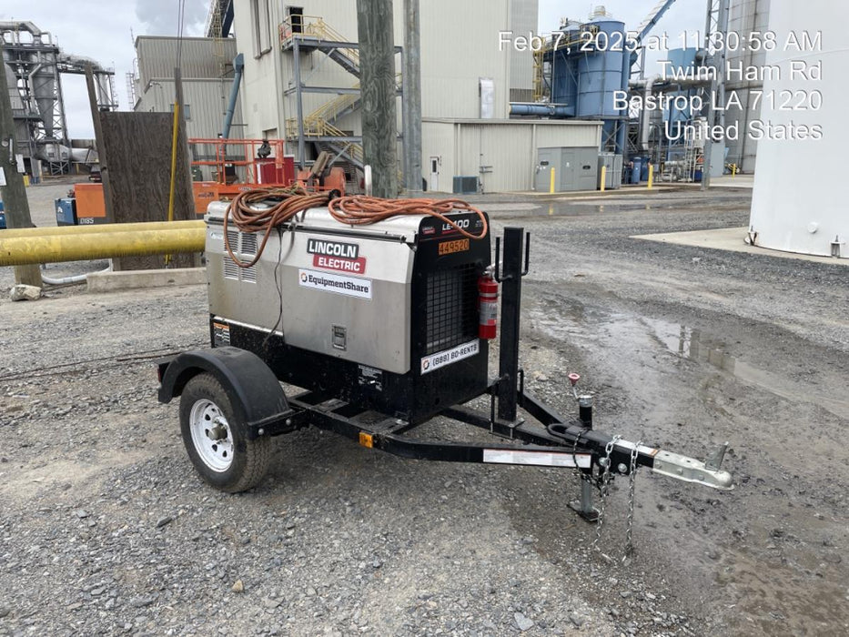 2024 Lincoln Electric LE400 Kubota V1505, Trlr, Cable Rack, Light Kit, ES Decals, T3