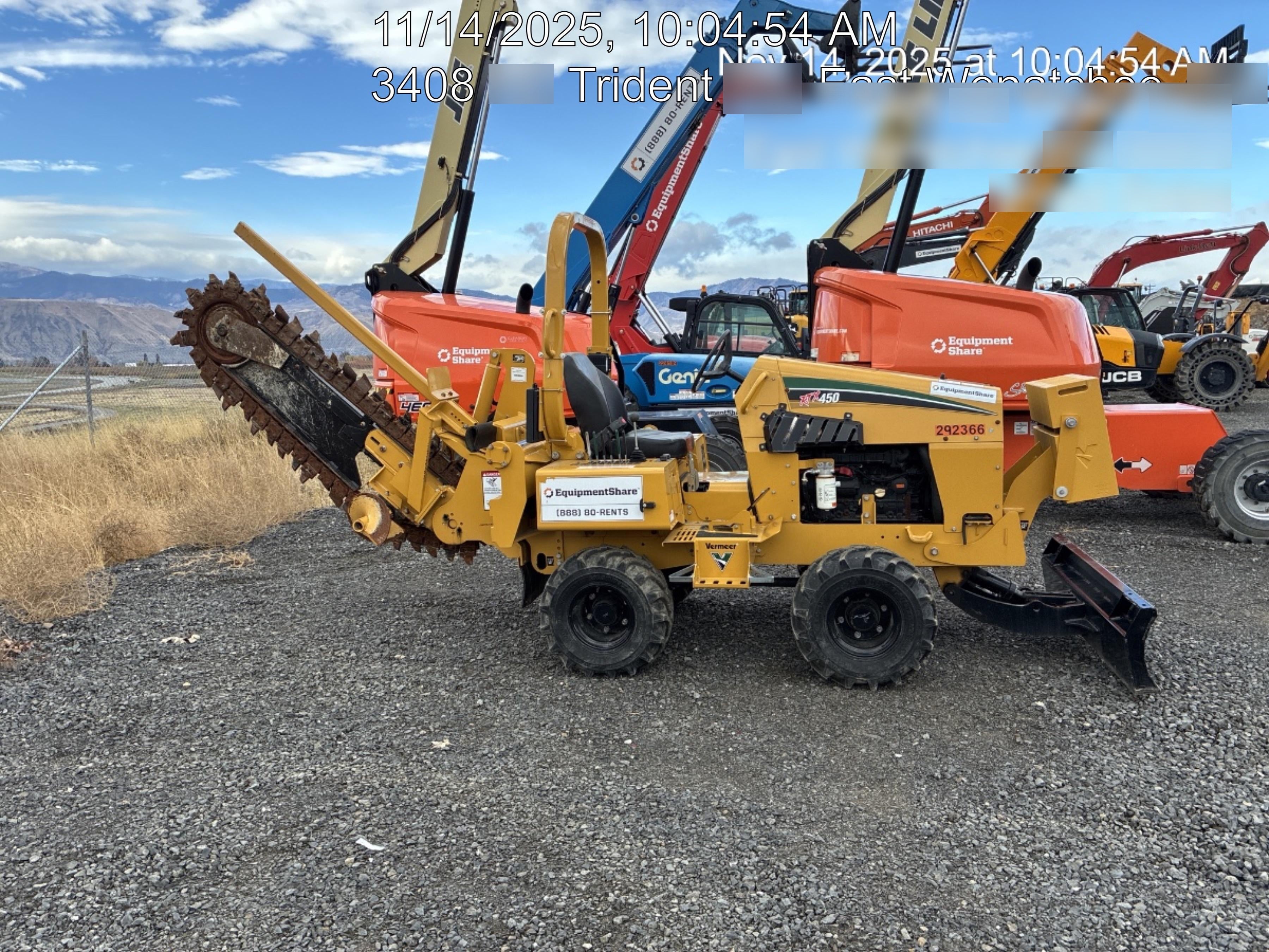 2023 VERMEER RTX450