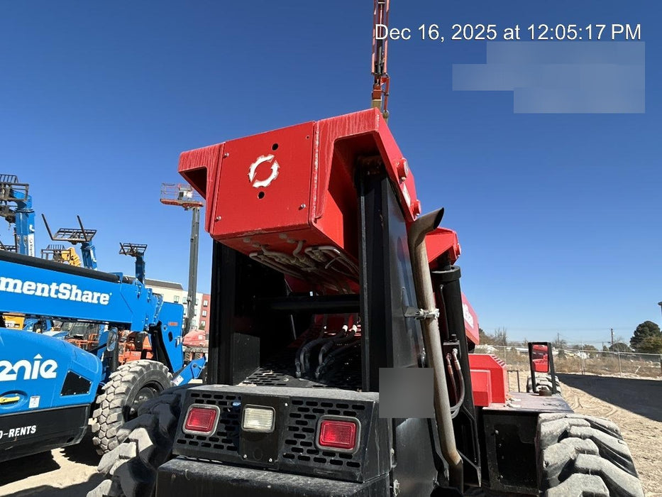 2019 Manitou MTA12042 120hp T4F, Cab/Heat/Air, Cab and Boom LED work lights, Auxiliary Hydraulics, Solid Tires, Amber strobe, Lift Hook 66" Carriage, 60" Forks