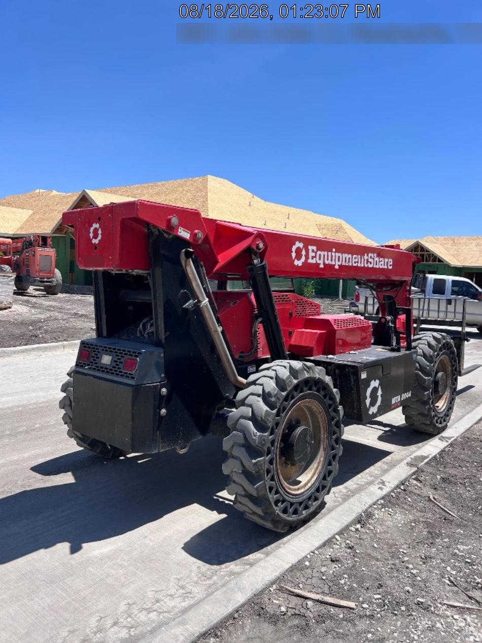 2019 Manitou MTA8044 74hp T4F, Open ROPS, Cab and Boom LED work lights, Auxiliary Hydraulics, Solid Tires, Amber strobe, Lift Hook w/66" Carriage, 60" Forks