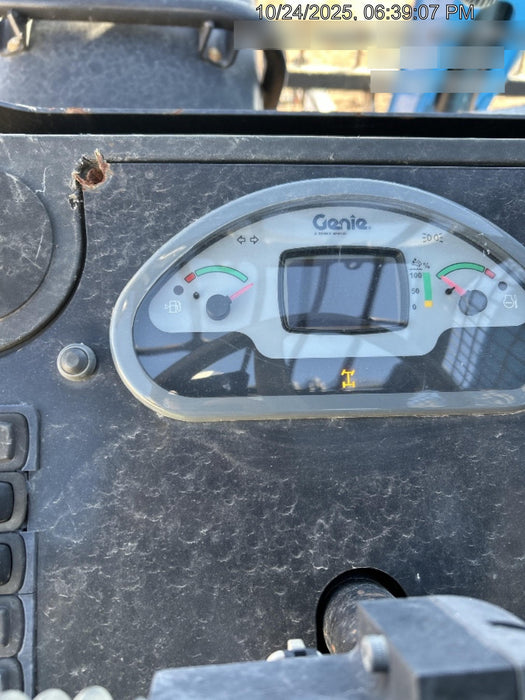 2018 Genie GTH-636 Genie GTH-636 w/Open ROPS, Solid Tires, Work Light/Beacon, 48" Carriage and Forks