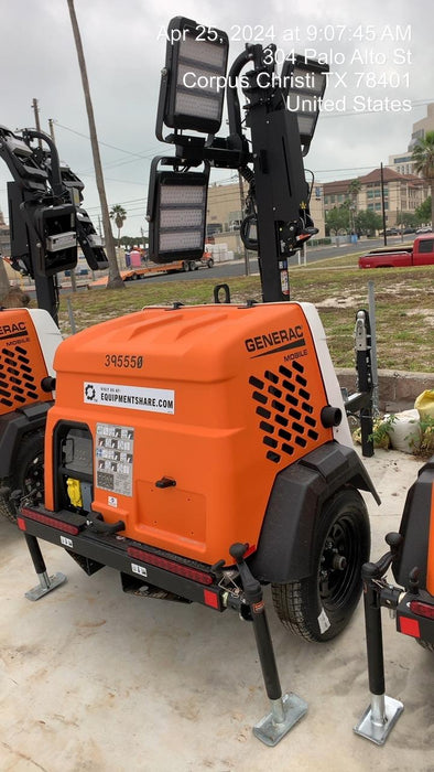 2024 Generac MLT2 Diesel, Flex Switch 120V Input, Powerzone Controller, 
(4) 320W LED Lights, 4kW Generator, 39.9 Gal Fuel Tank, 2" Ball, T3